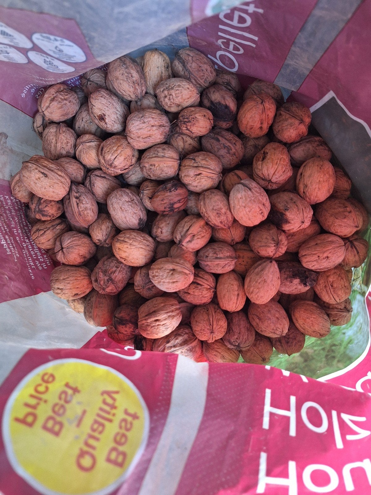 35 kg PRACHTIGE BIOLOGISCHE VERSE NOTEN, Ophalen