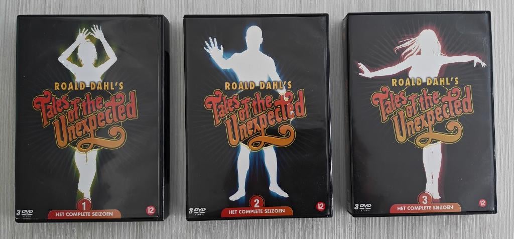 ROALD DAHL'S TALES OF THE UNEXPECTED (36 afleveringen), Cd's en Dvd's, Vanaf 12 jaar, Verzenden, Zo goed als nieuw, Actie en Avontuur