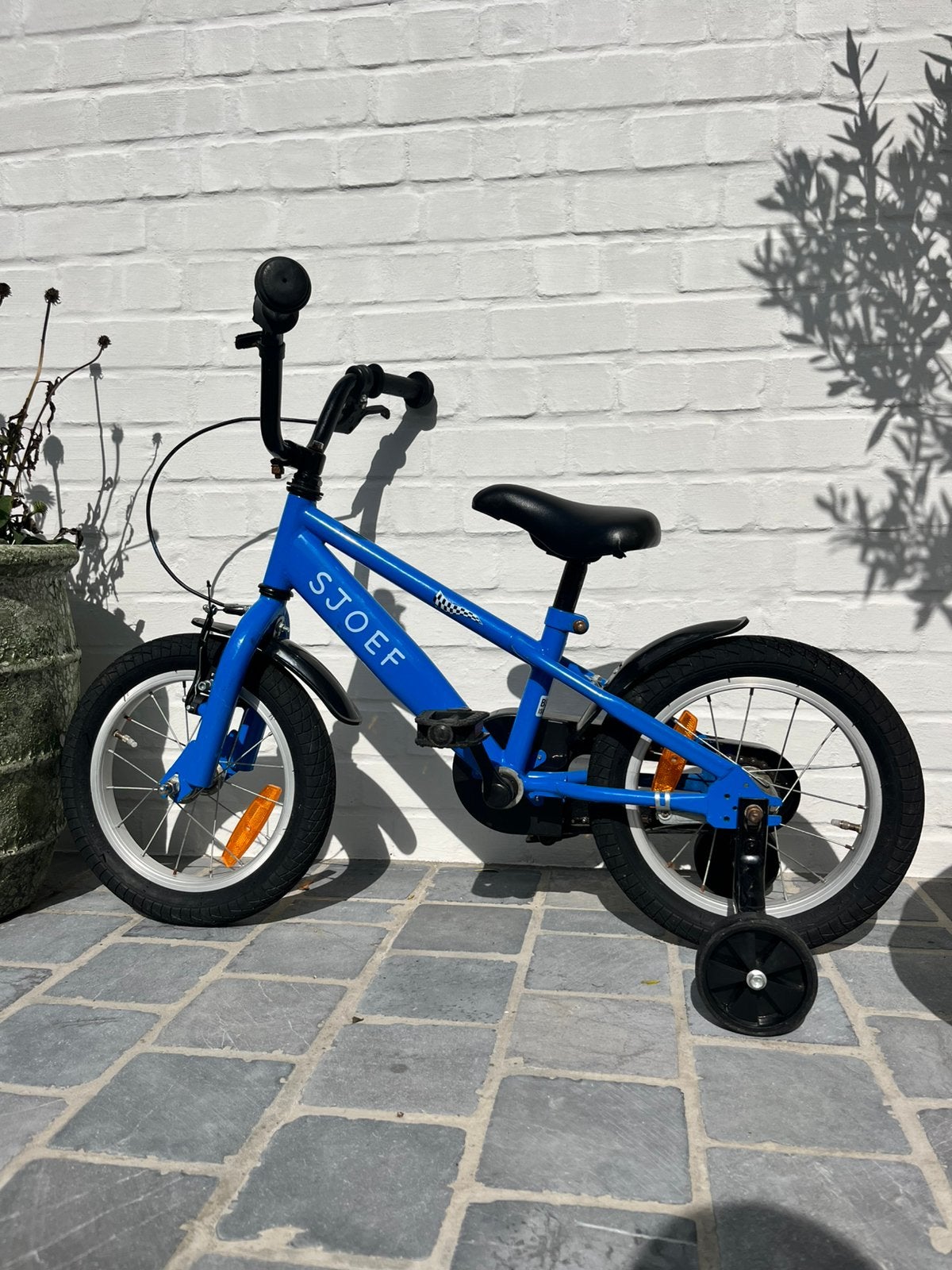 Kinderfiets tem +-4 jaar, Ophalen, Gebruikt, Zijwieltjes