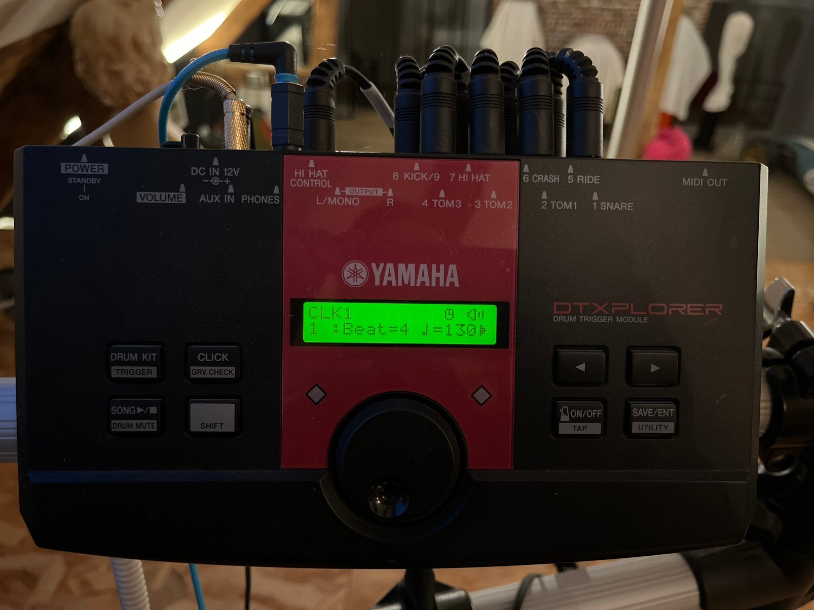 Batterie électronique Yamaha DTXPLORER  très bon état, Enlèvement ou Envoi, Comme neuf, Yamaha, Électronique