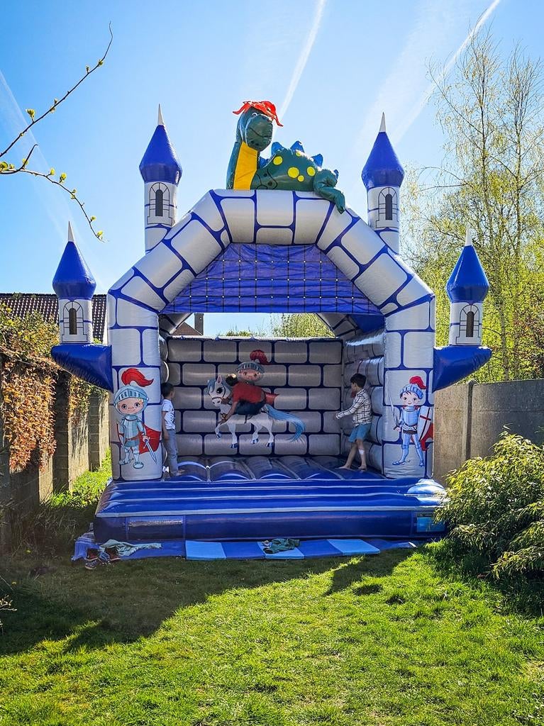 Springkasteel Ridder te huur, Ophalen