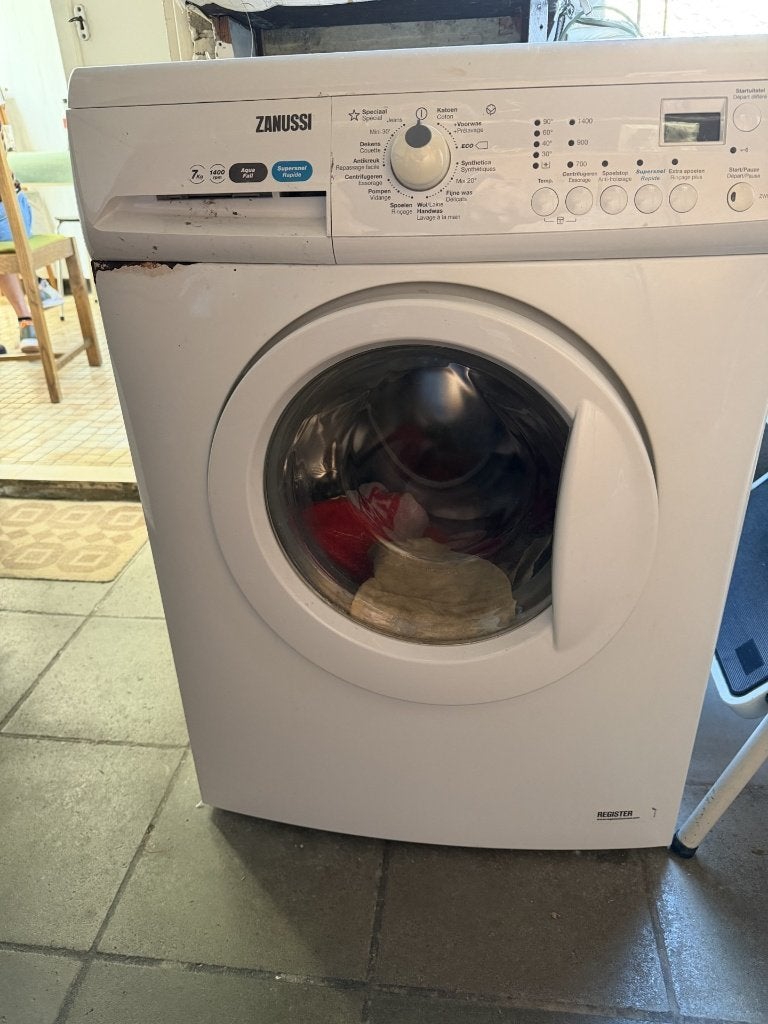 Wasmachine Zanussi GERESERVEERD, Elektronische apparatuur, Ophalen, Gebruikt