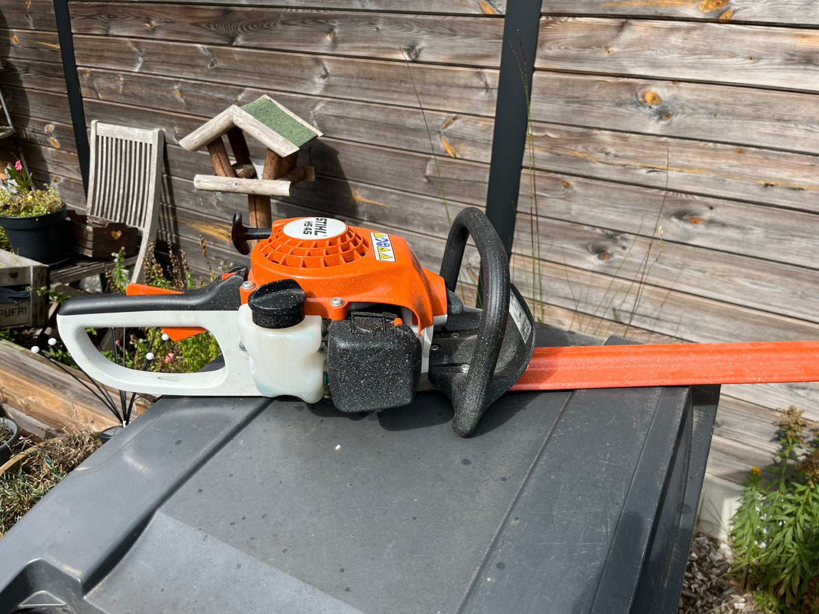 HS 45 STIHL HEGGENSCHAAR 600MM/24", Enlèvement, Comme neuf