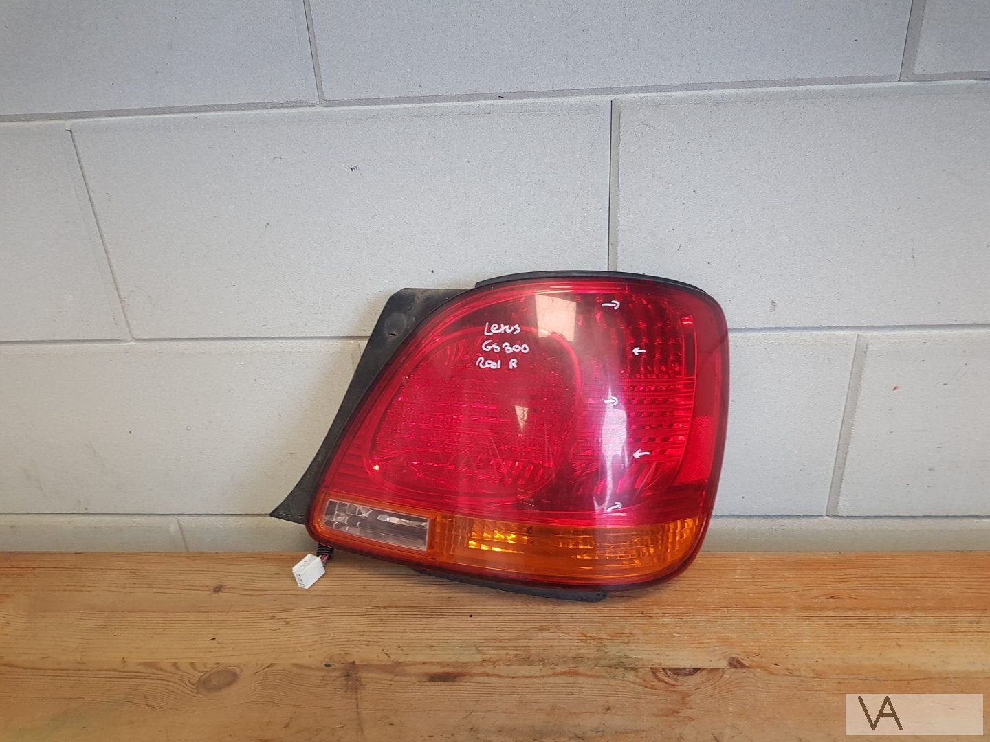 Lexus GS gs300 gs400 achterlicht rechts 1997 - 2004 scheur, -, Lexus, Utilisé, -
