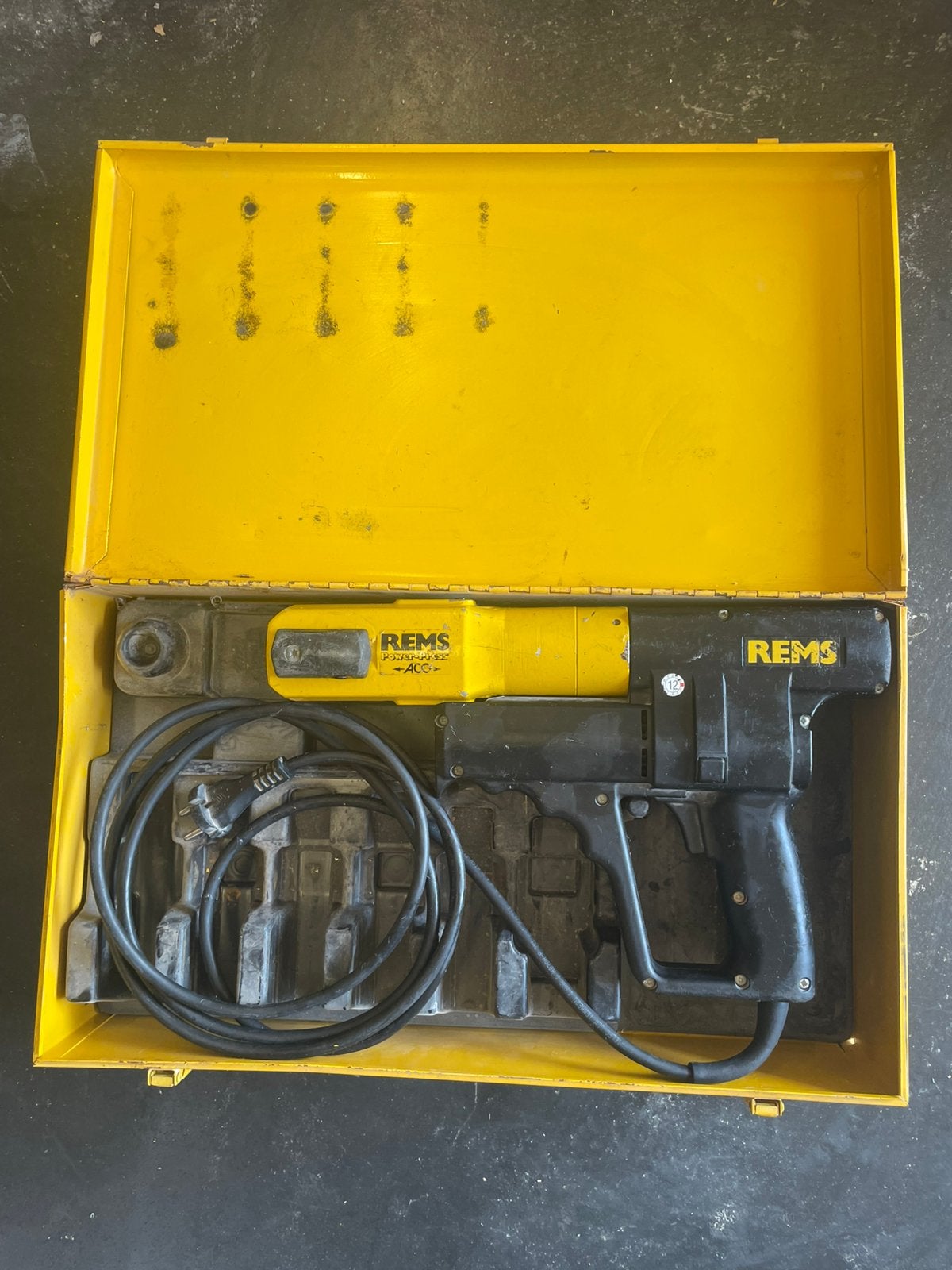 Rems perstang, power press acc, Doe-het-zelf en Bouw, Ophalen, Zo goed als nieuw