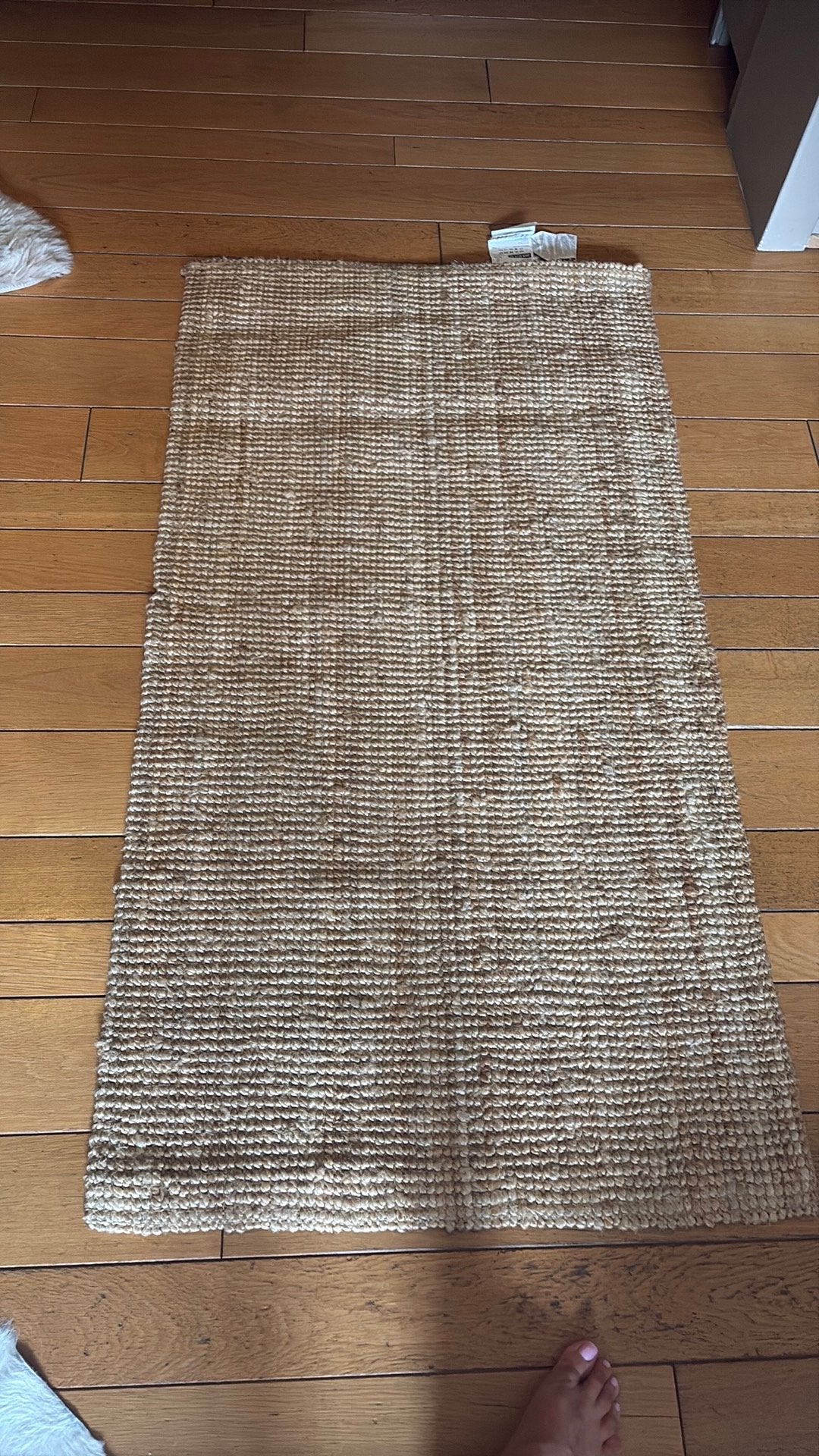 Tapis tisse ikea, Enlèvement, Comme neuf