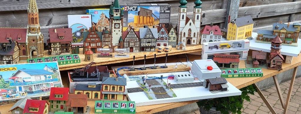 marklin - gebouwen - treinbaan toebehoren - UITKIEZEN !, Gelijkstroom of Wisselstroom, Brug, Tunnel of Gebouw, Ophalen of Verzenden