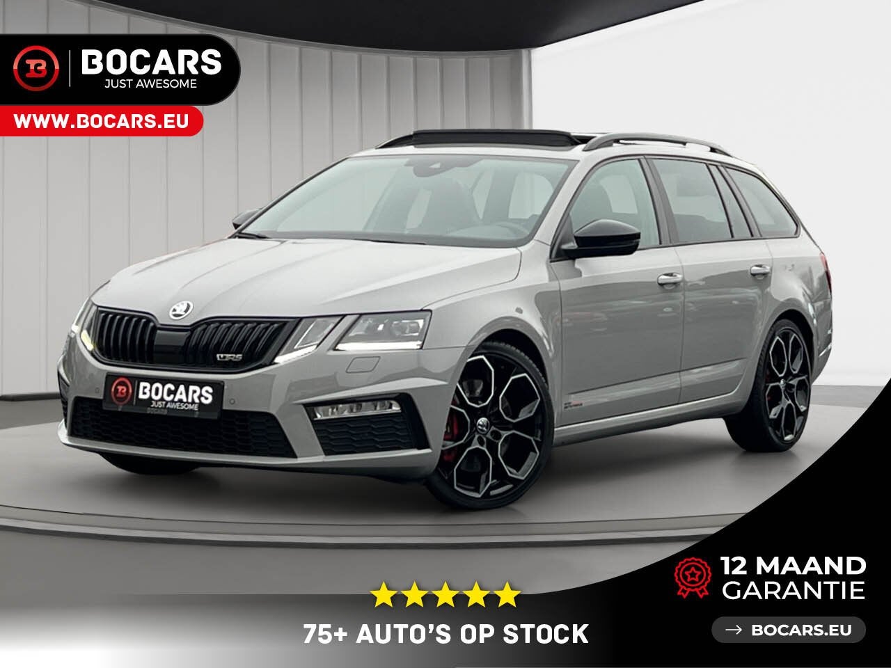 Skoda Octavia Combi RS, Autos, Skoda, 0 kg, Argent ou Gris, Achat, Euro 6