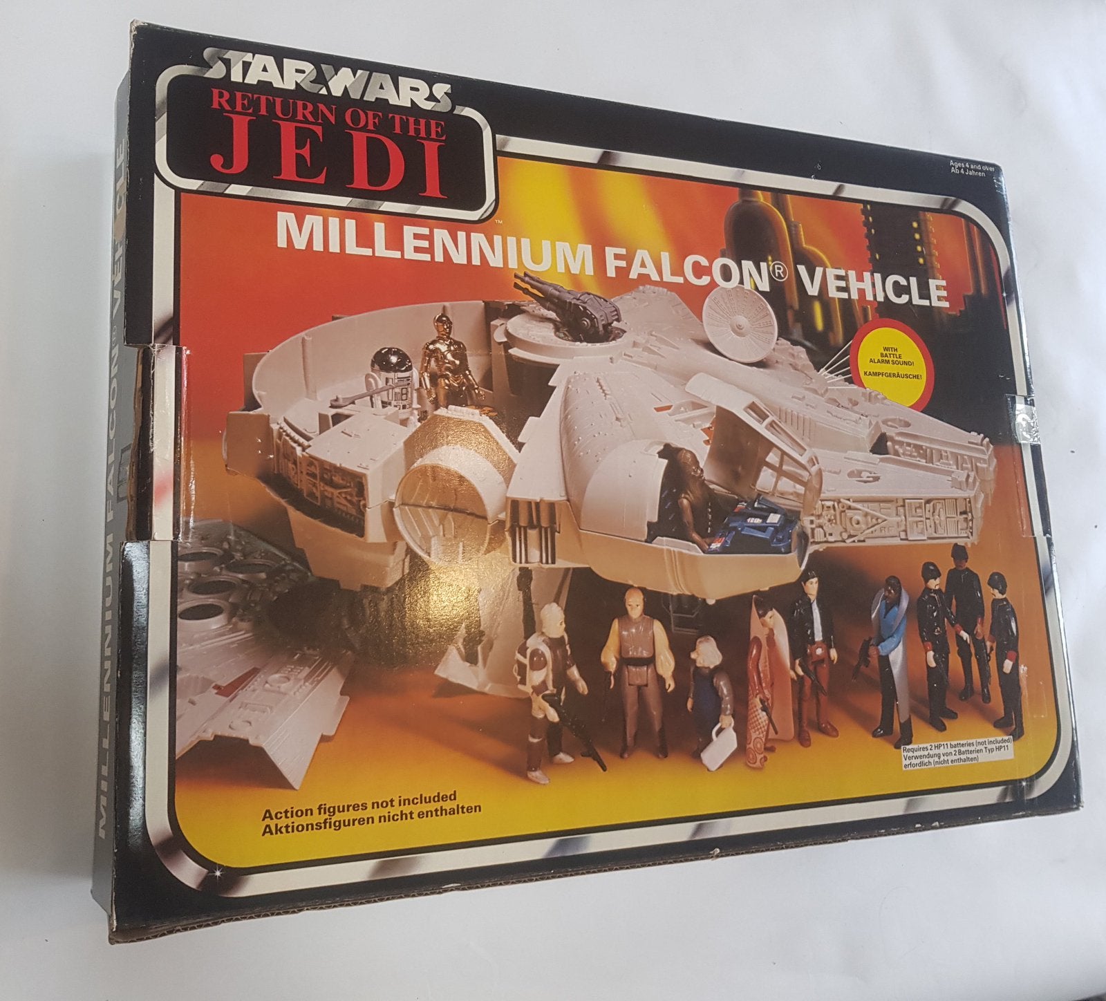 Star wars vintage Bi-logo ROTJ millenium falcon, Enlèvement ou Envoi, Comme neuf