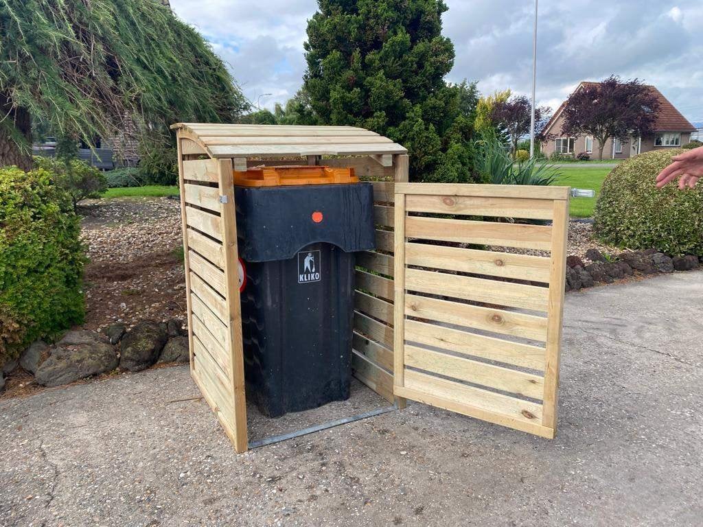 gloednieuwe container ombouw, Tuin en Terras, Bergingen en Tuinkasten, Ophalen of Verzenden, Nieuw, Hout, Containerberging