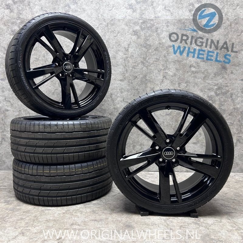 19 inch originele audi sport velgen + zomerbanden Audi A3 S3, Auto-onderdelen, 19 inch, -, -, Banden en Velgen