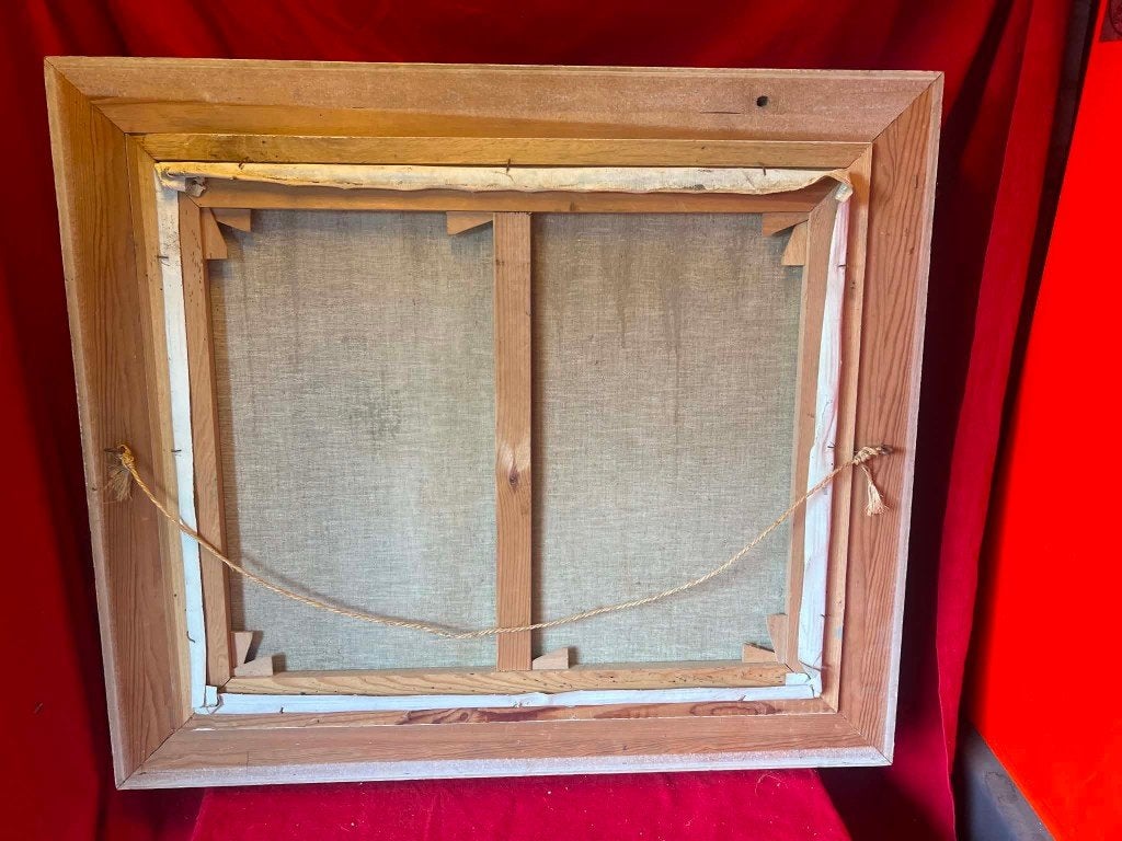 J.Saeys Schilderij., Antiek en Kunst, Ophalen of Verzenden, Handgeschilderd, Landschap