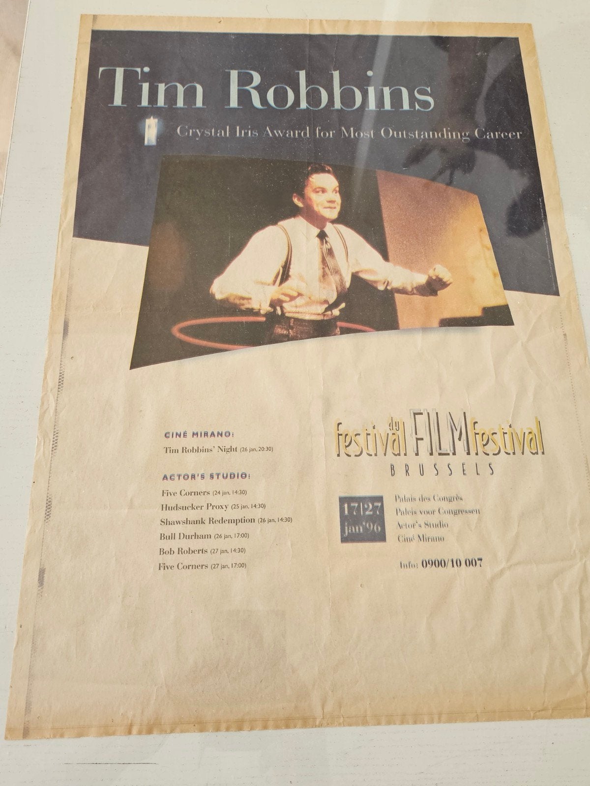 affiche originale du film de 1994, Enlèvement ou Envoi