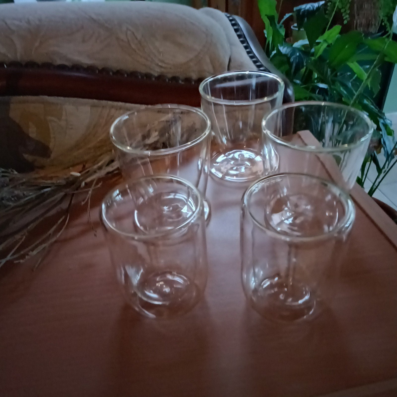 Dubbelwandige glazen voor espresso en kleine koffie, Mortsel, Ophalen