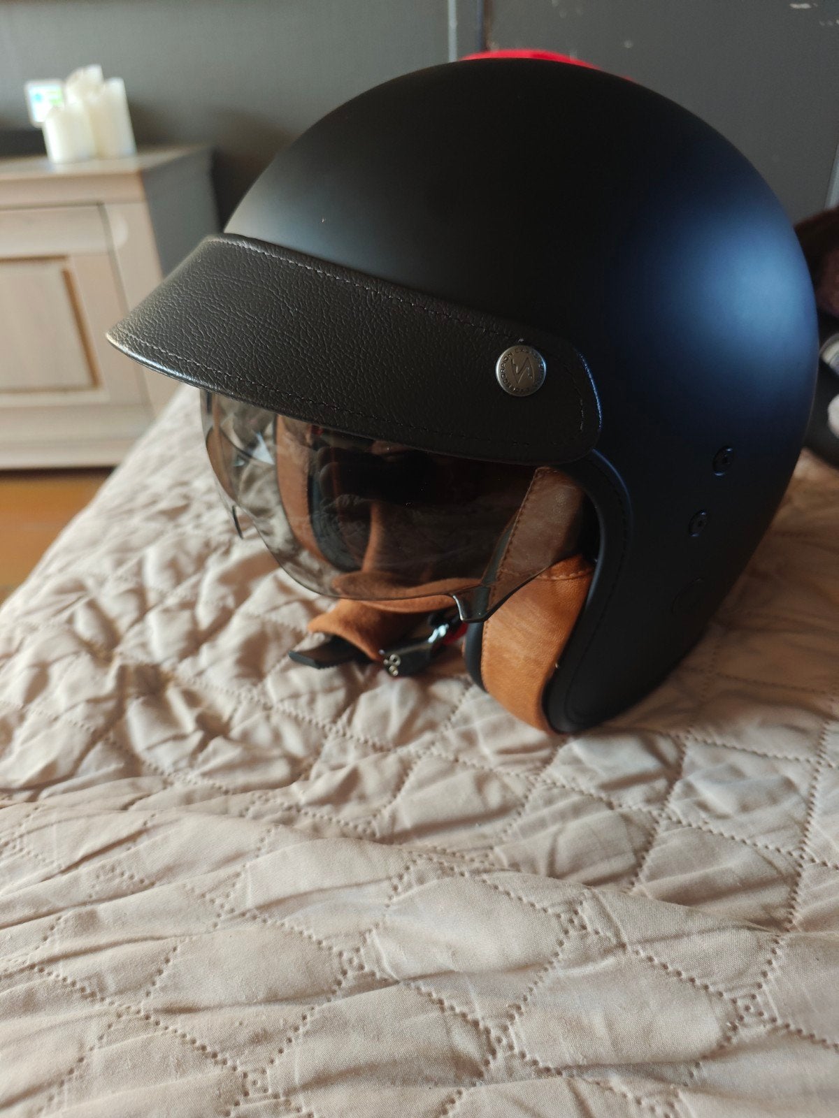 Belfast Scorpion maat L, Motoren, Kleding | Motorhelmen, Ophalen, L