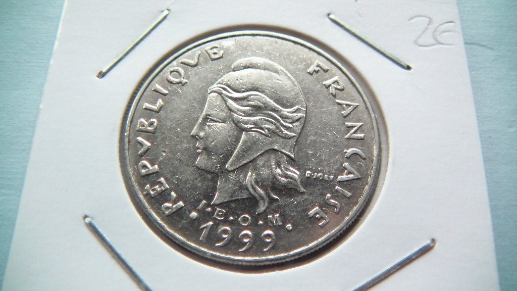 RESERVE MICHEL polynesie 20 francs 1999, Enlèvement