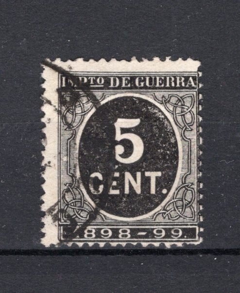 ESPAGNE Yt. IG-23 timbrés Timbres de guerre 1898, Envoi, Affranchi