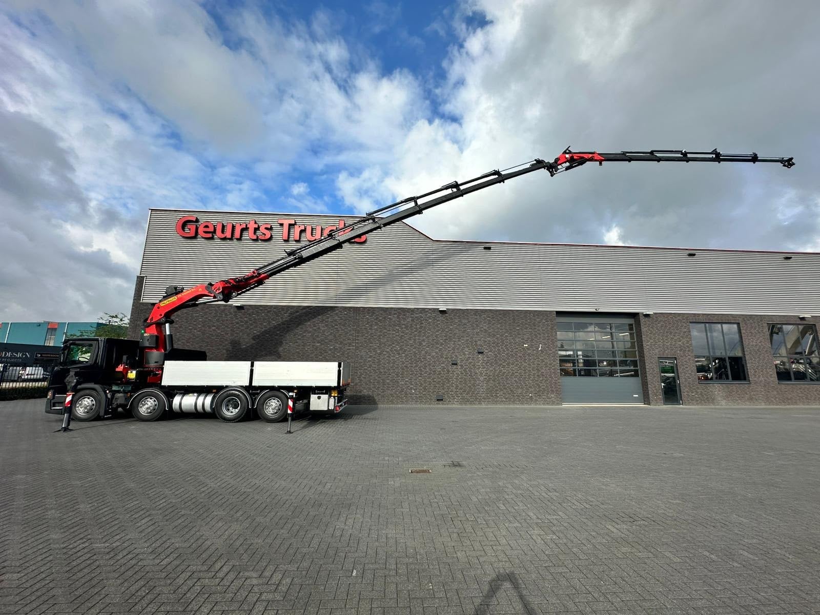 Scania P500 B8X2*6LB MET PALFINGER PK65002-SH F POWER LINK P, Automaat, 500 kW, Euro 6, Zwart
