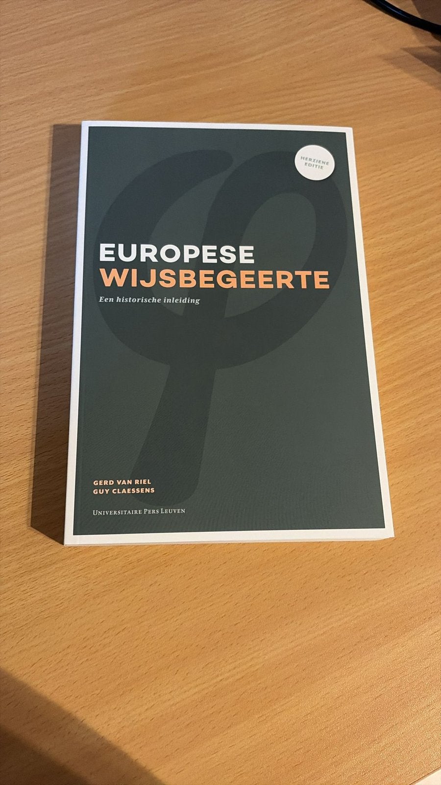 Europese wijsbegeerte, Boeken, Informatica en Computer, Ophalen, Nieuw