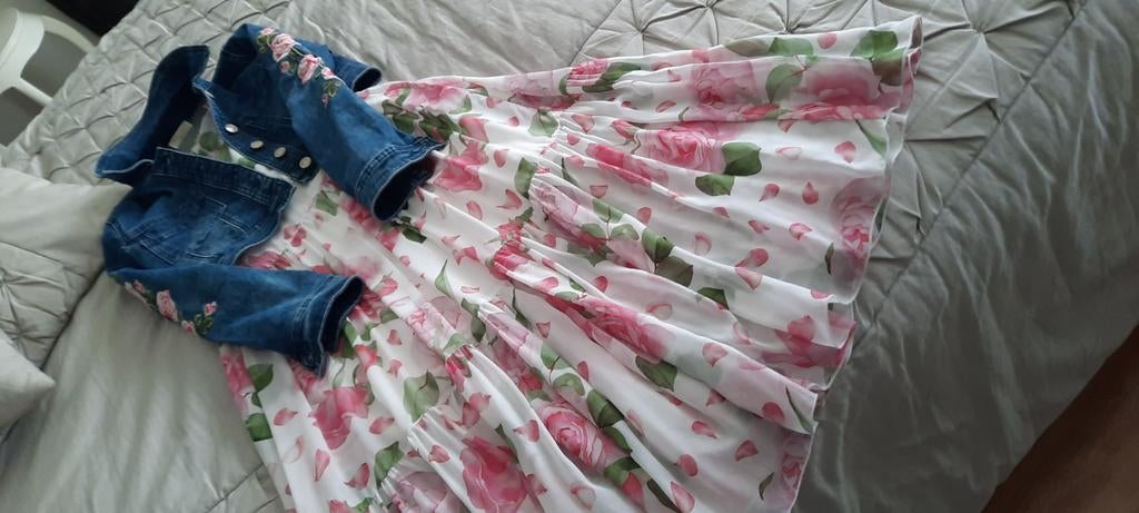 Feest communie setje maat152a 158 Van MONNALISA, Kinderen en Baby's, Ophalen of Verzenden, Maat 158