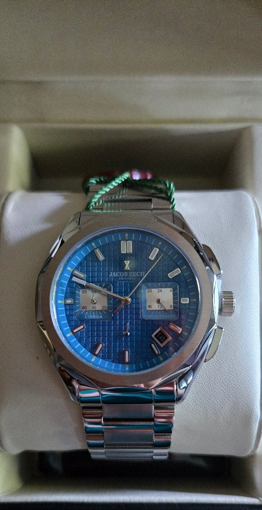 Montre Jacob Zech Lisbonne Z15.1600.002 (Neuf), Bijoux, Sacs & Beauté, Enlèvement ou Envoi, Neuf