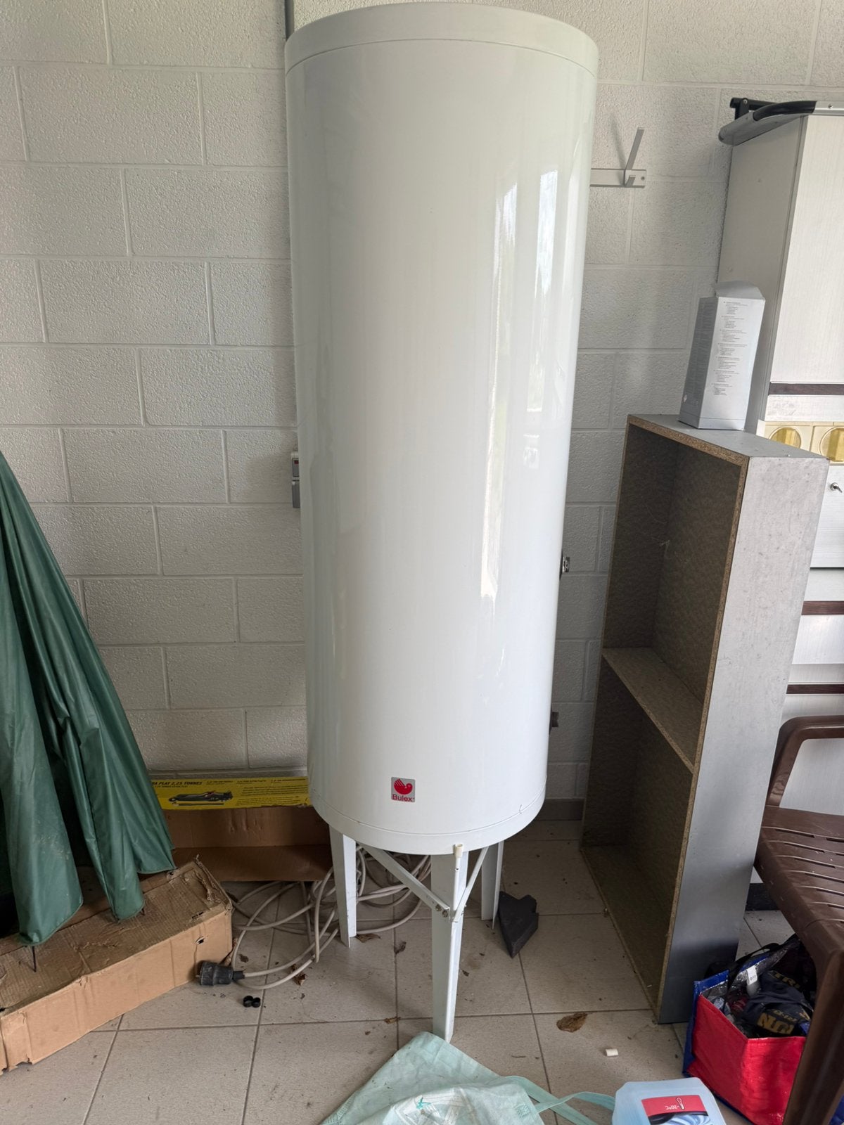 Boiler Buler réchauffeur R200. 200l, Bricolage & Construction, Chauffe-eau & Boilers, Enlèvement, Utilisé, Boiler