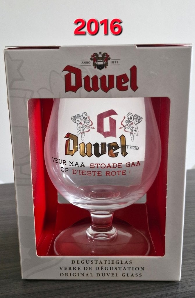 DUVEL GENTSE FEESTEN 2016, Collections, Marques de bière, Comme neuf, Verre ou Verres, Duvel, Enlèvement