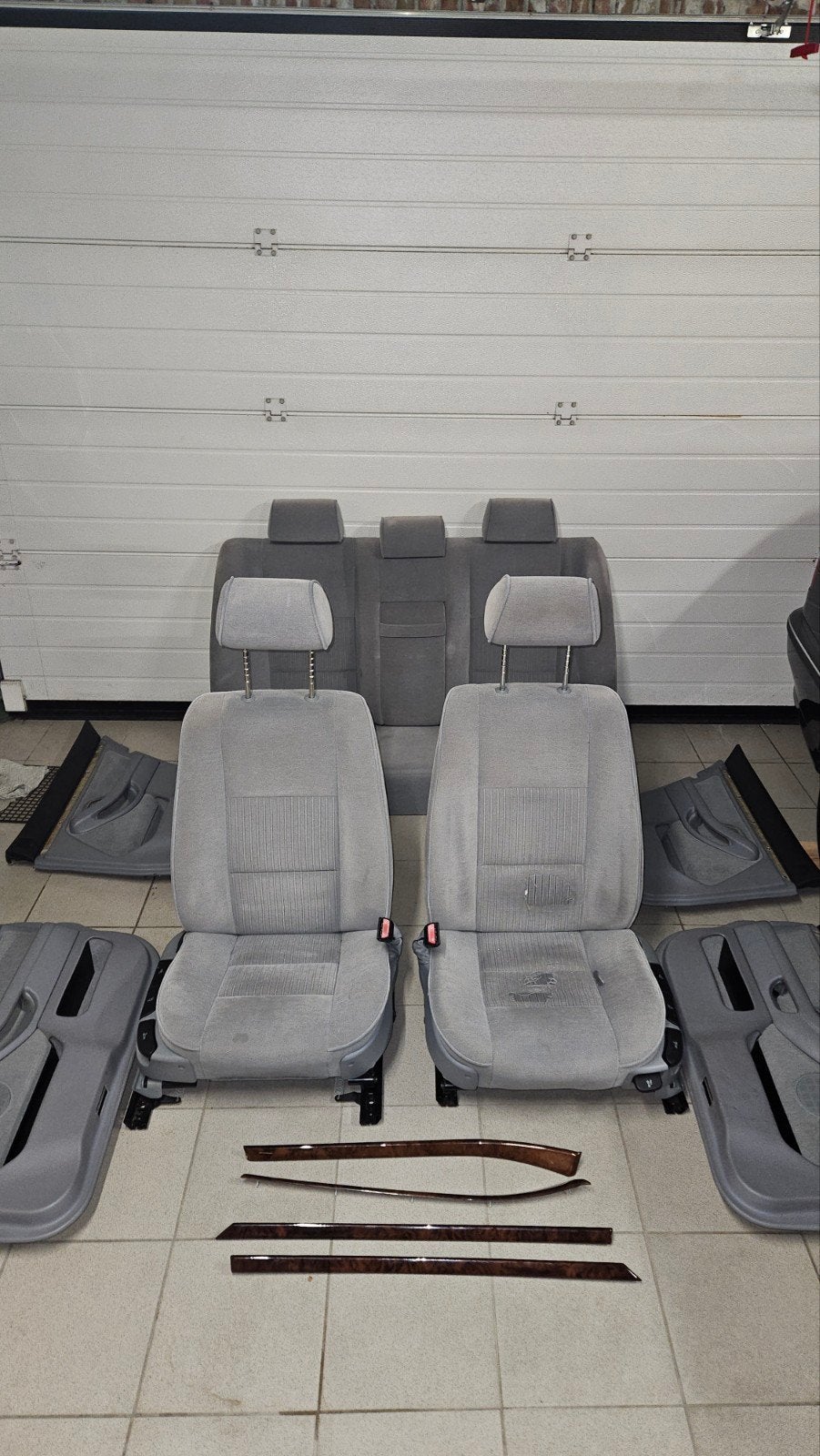 BMW E39 sedan stoffen zetels en interieur, Ophalen, Gebruikt, BMW