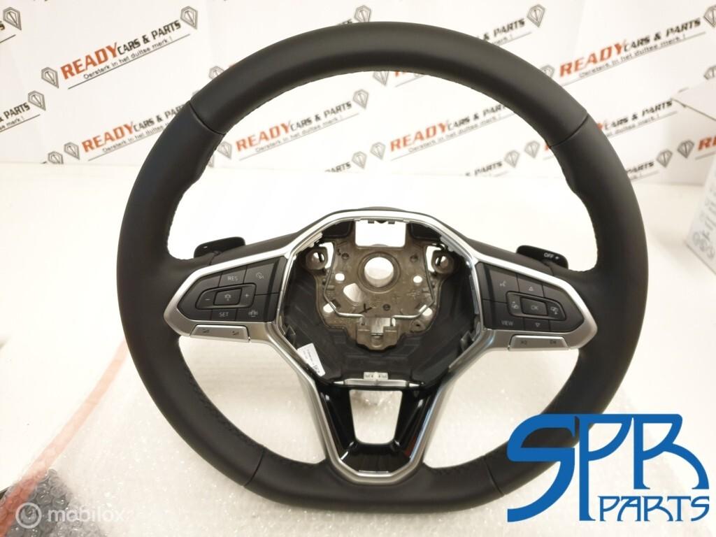 Stuurwiel Golf 8 VIII MULTI MF ACC VIEW F1 STUUR 5H0419091BK, Neuf, Enlèvement ou Envoi, Volkswagen, Volkswagen
