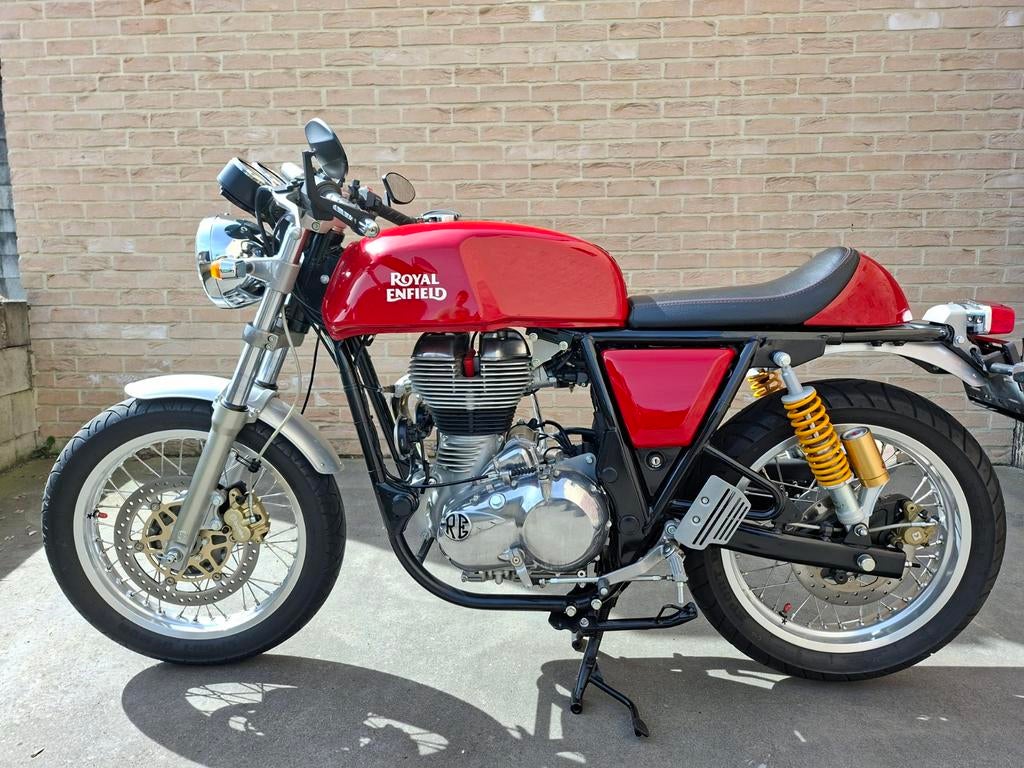 Royal enfield 535cc continental gt  600km  année 2015, Motoren, Sportuitlaat, Handgeschakeld, 1 cilinder, 535 cc