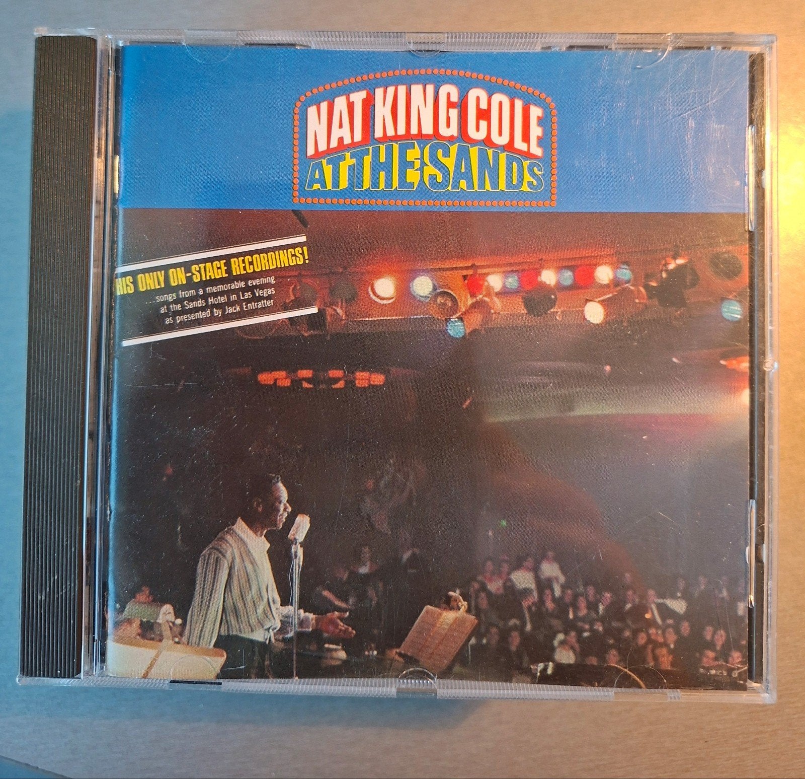 Cd. Nat King Cole. At the Sands., Cd's en Dvd's, Cd's | Jazz en Blues, Ophalen of Verzenden