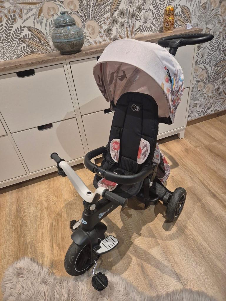 Tricycle enfant, Vélos & Vélomoteurs, Vélos | Tricycles pour enfants, Enlèvement, Comme neuf, Kinderkraft, Tige de poussée