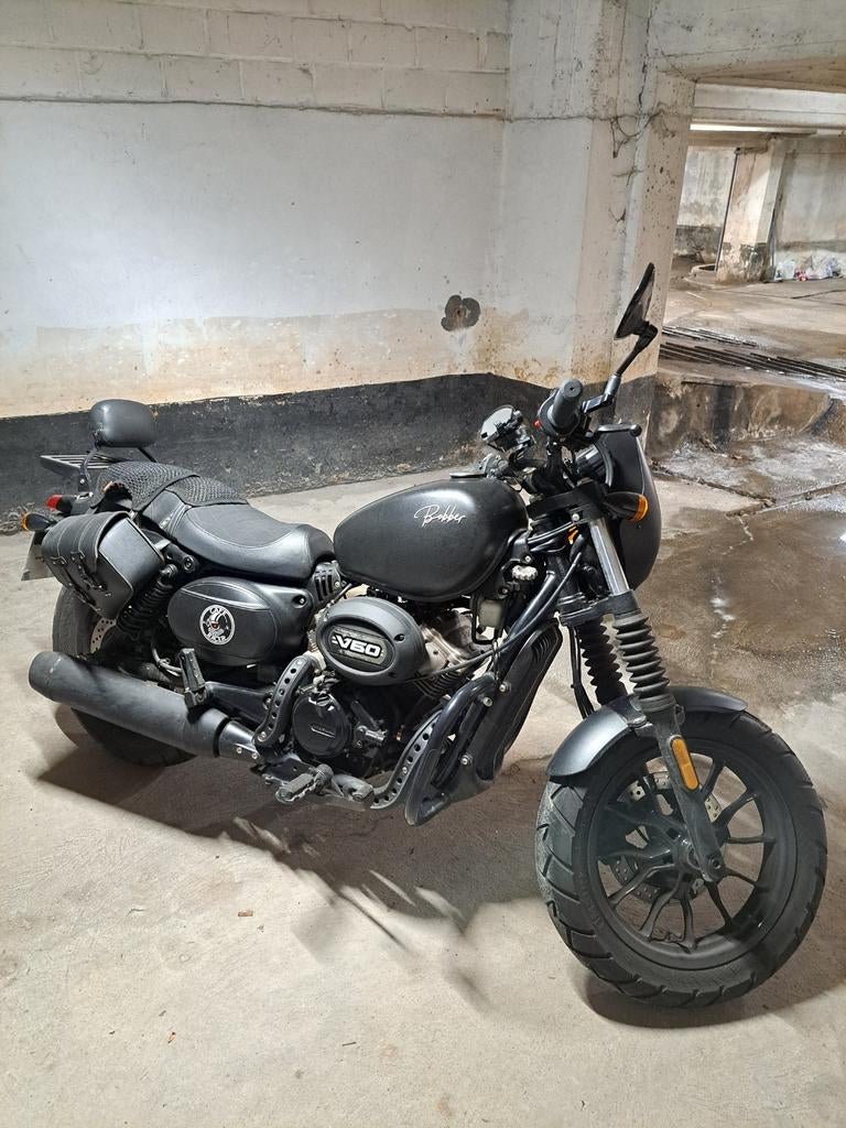 Hyosung aquila bobber 125 cc, Motoren