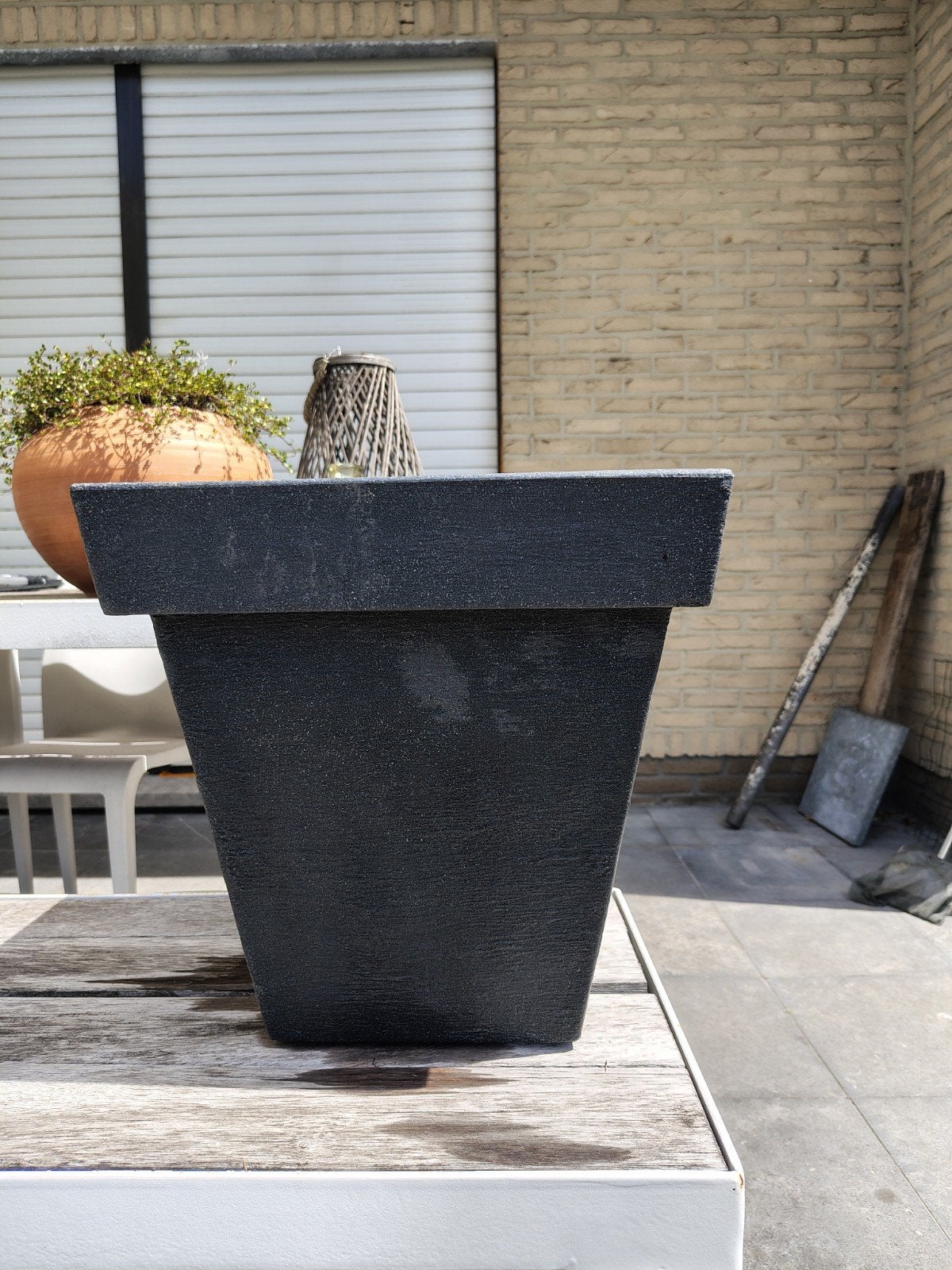Bloempot., Tuin en Terras, Bloembakken en Plantenbakken, Ophalen, Vierkant