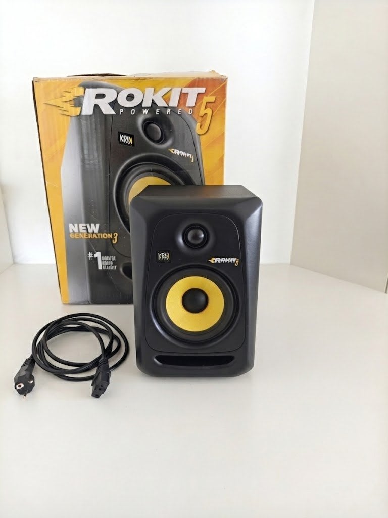 KRK studio monitor 5 inch RPG3 in verpakking (nieuwstaat), TV, Hi-fi & Vidéo, Enceintes, Enlèvement ou Envoi, Comme neuf, KRK