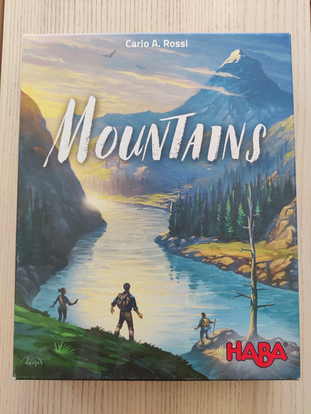 Jeu de société Mountains, Enlèvement