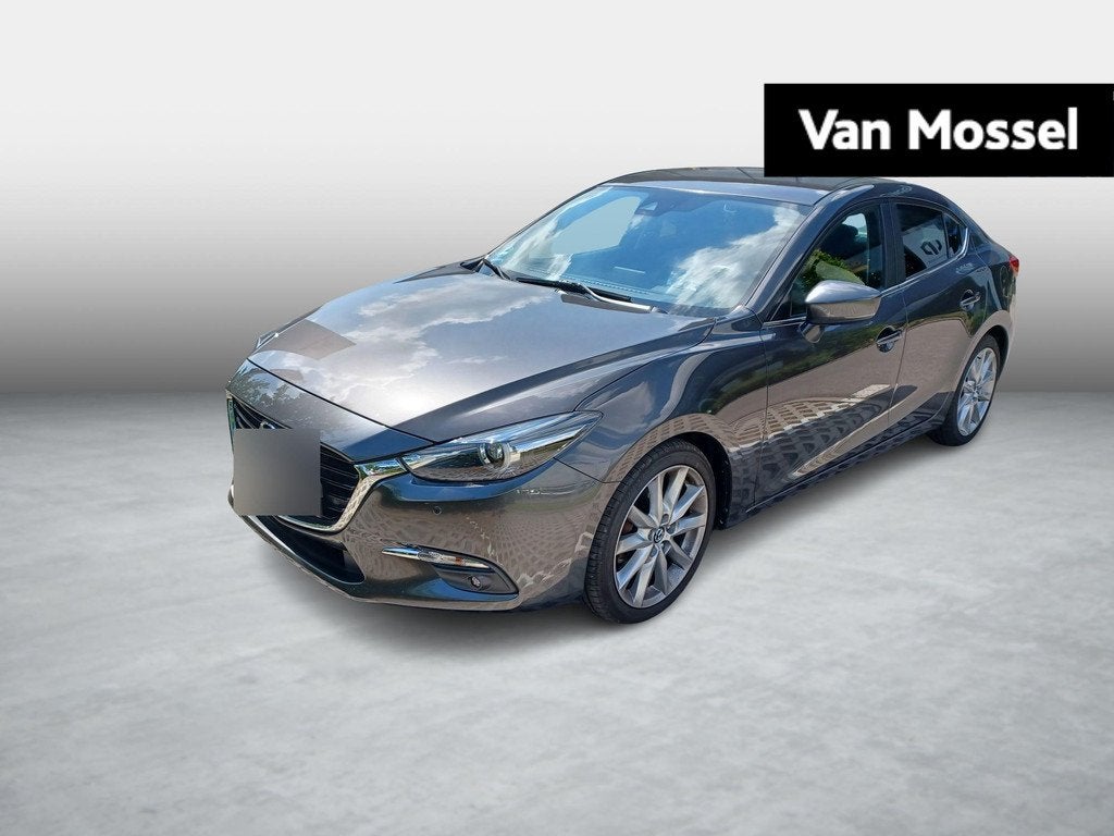 Mazda 3 Sedan 2.0 Skyactiv-G 88kW Plug Edition, Argent ou Gris, Noir, 600 kg, 4 cylindres