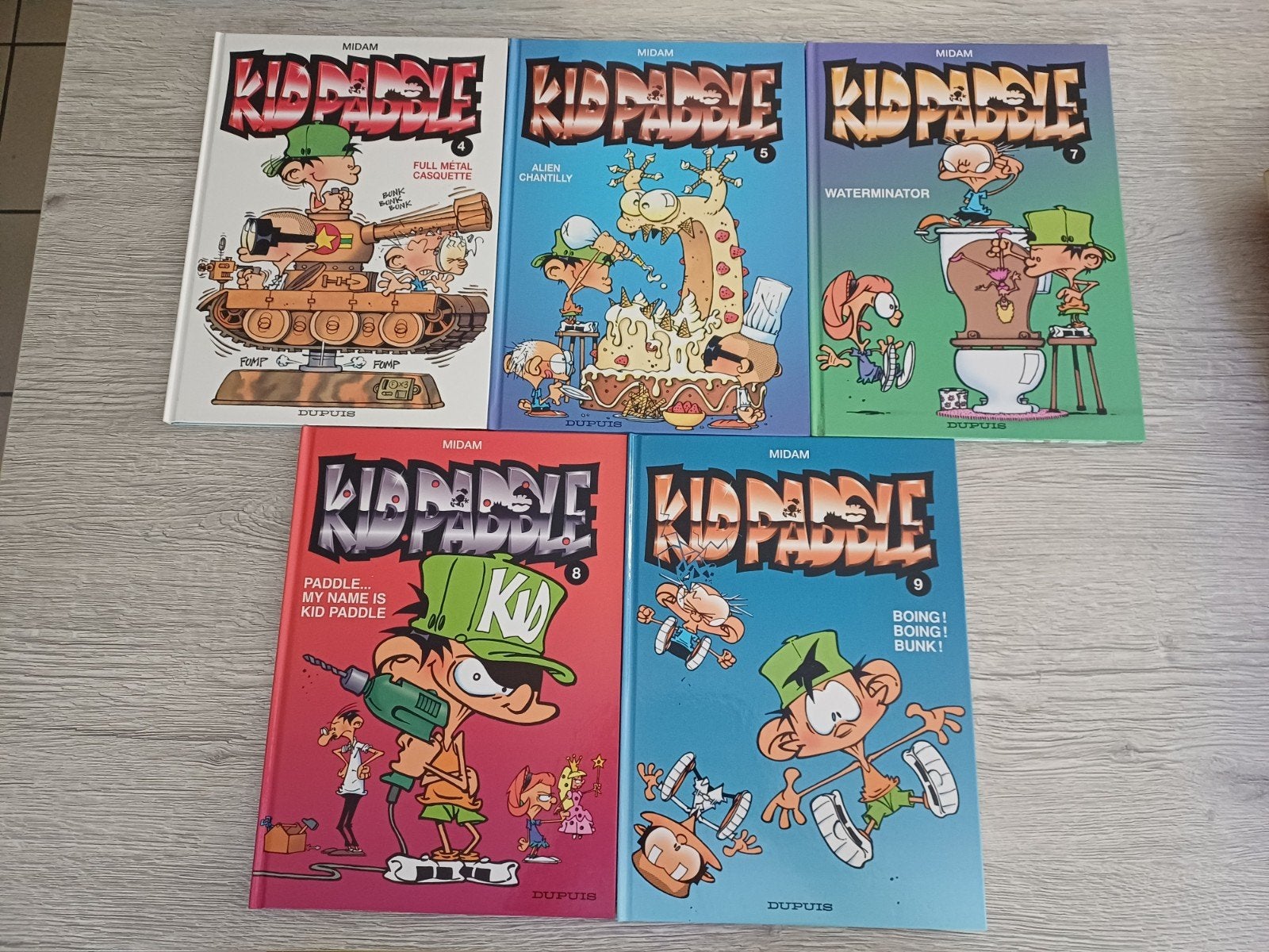 bd kid paddle EO, Livres, Plusieurs BD, Enlèvement ou Envoi, Comme neuf, Midam