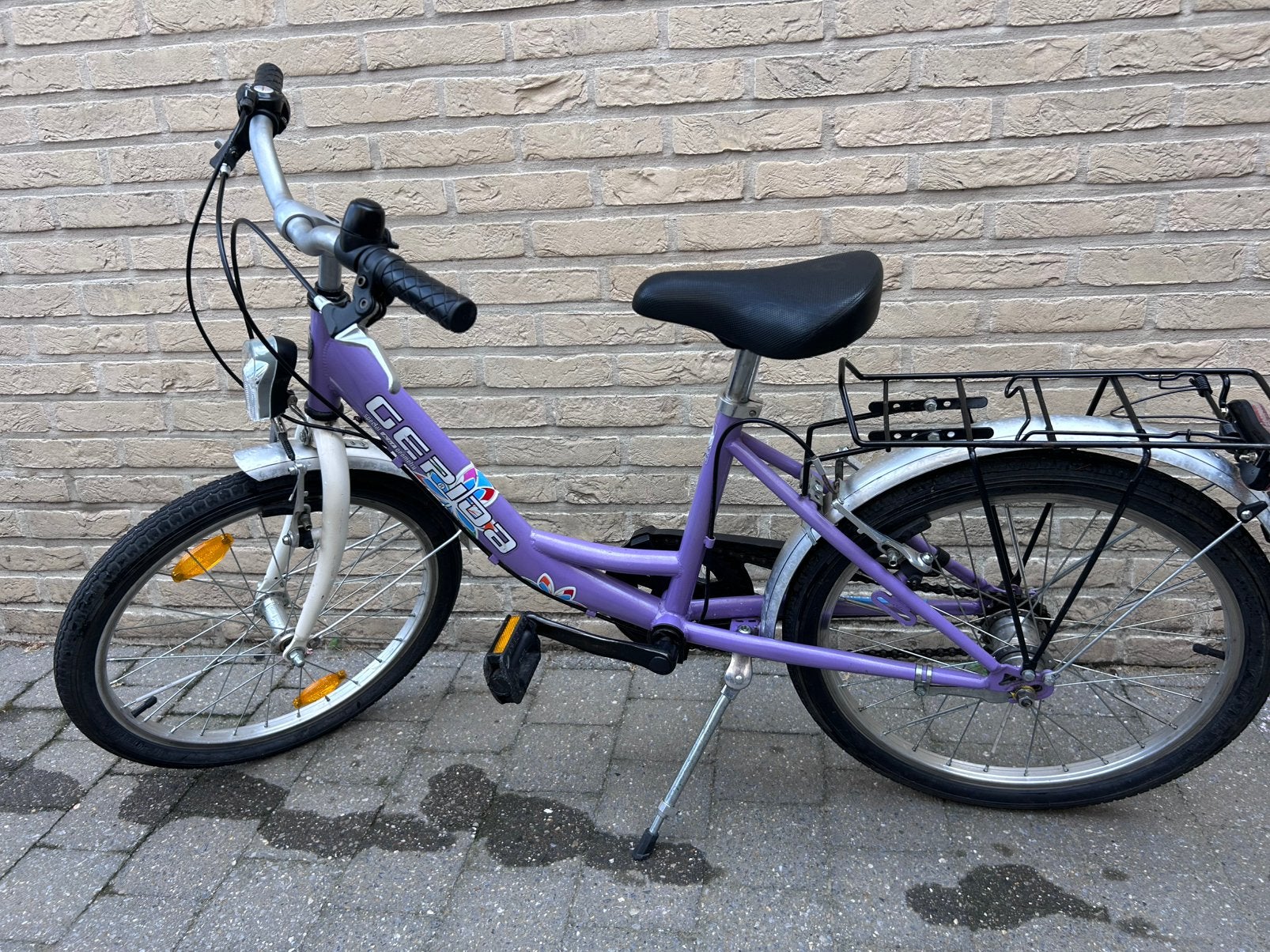 20 inch kinderfiets / meisjesfiets Gepida, Fietsen en Brommers, Fietsen | Meisjes, Ophalen, Gebruikt, Velgrem, Versnellingen