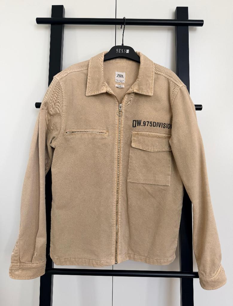 Vest Zara maat S, Kleding | Heren, Truien en Vesten, Zara, Beige, Ophalen of Verzenden, Zo goed als nieuw