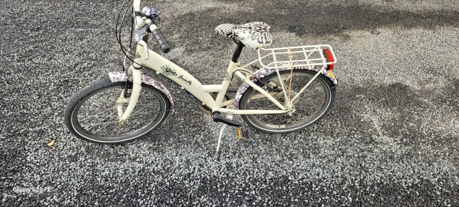 20 inch meisjes fiets, Ophalen, Gebruikt, Velgrem, Versnellingen