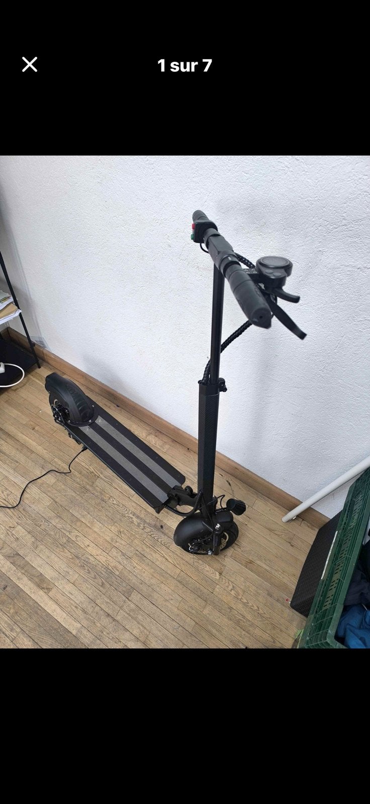 Trotinette électrique pliable, Vélos & Vélomoteurs, Enlèvement, Comme neuf