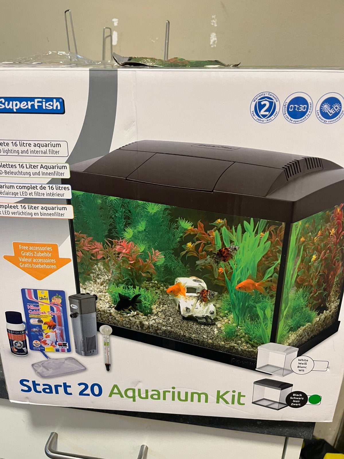 Superfish 20 aquarium kit, Ophalen, Gebruikt