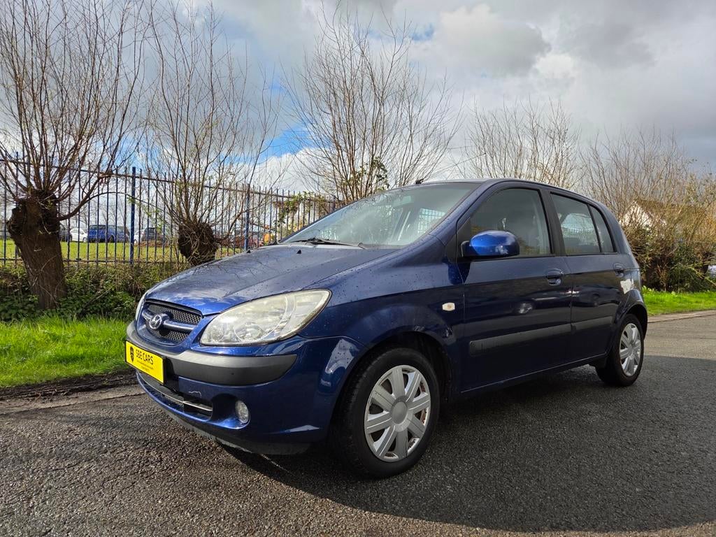 Hyundai Getz 1400cc AUTOMAAT, Auto's, Automaat, Stof, 4 cilinders, Blauw