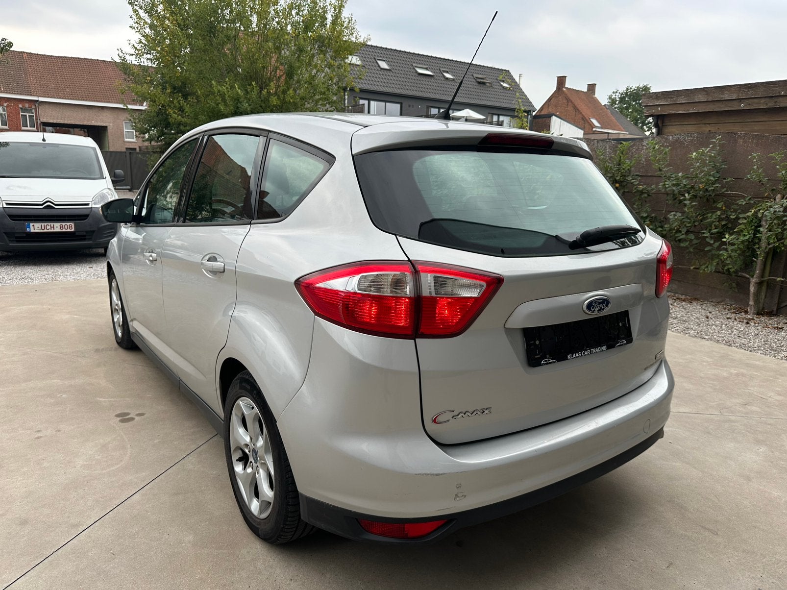 Ford C-max / 1.6 diesel / 2012 /146000km, Auto's, Ford, Voorwielaandrijving, Euro 5, Zwart, 4 cilinders