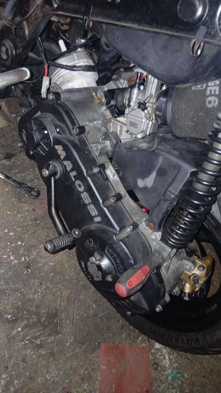 Gilera runner blok, Ophalen