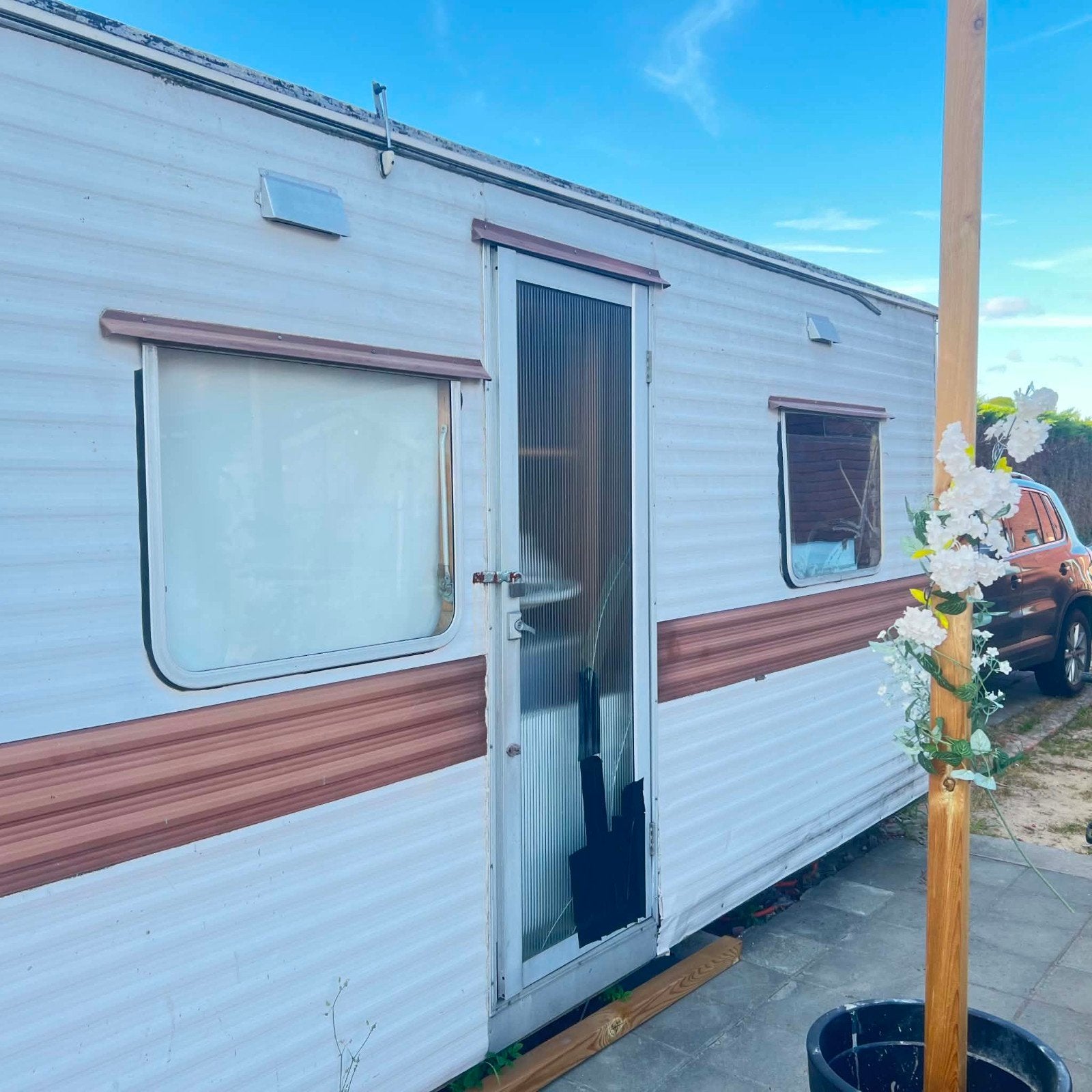 Sta caravan te koop 2500 morgen zelf op te halen, Caravanes & Camping, Caravanes résidentielles