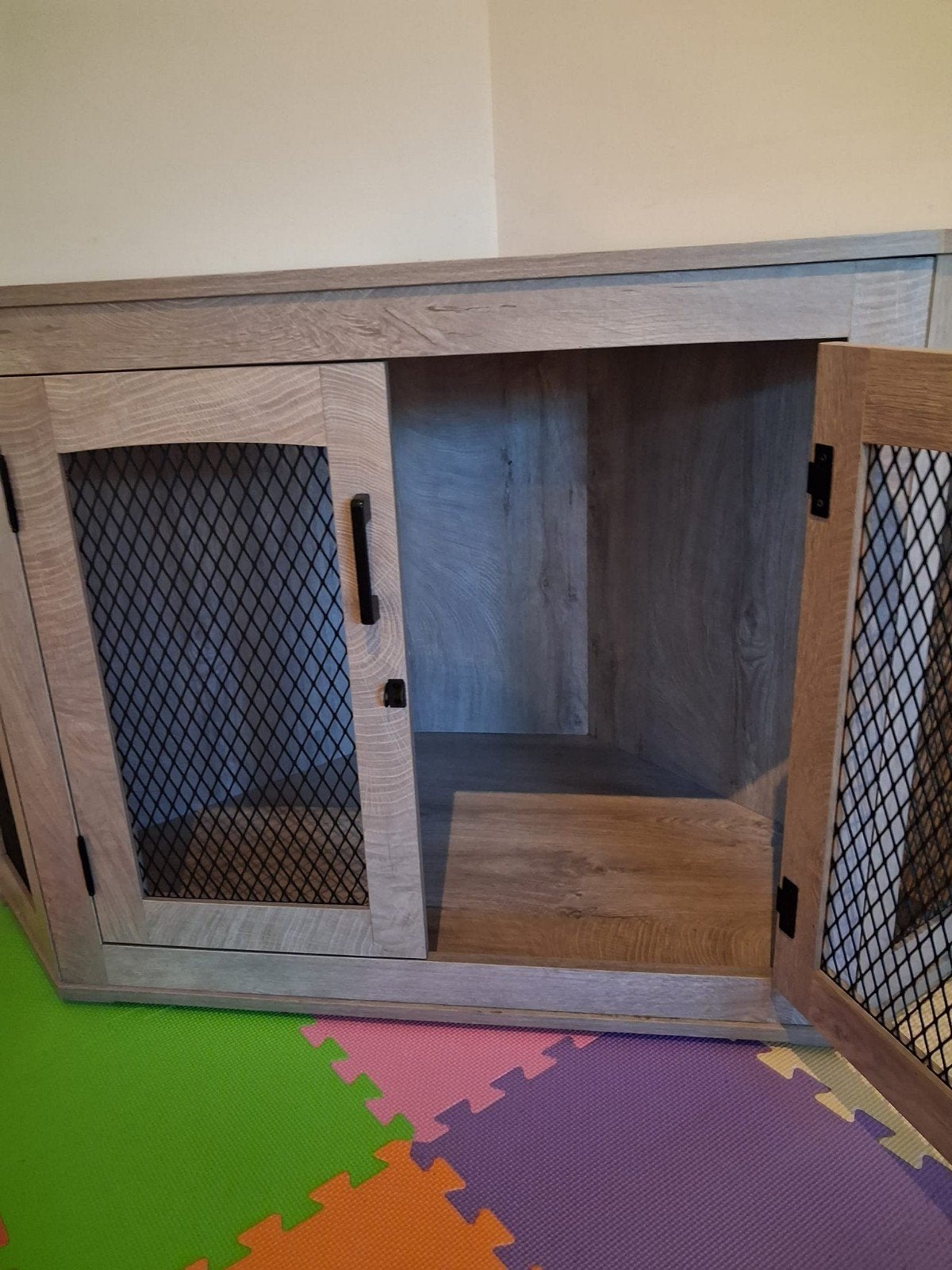 Honden benche, Ophalen