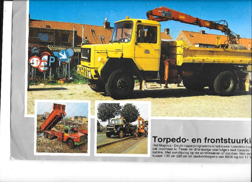MAGIRUS-DEUTZ 1981 & 2000, Enlèvement ou Envoi, Comme neuf, Autres marques