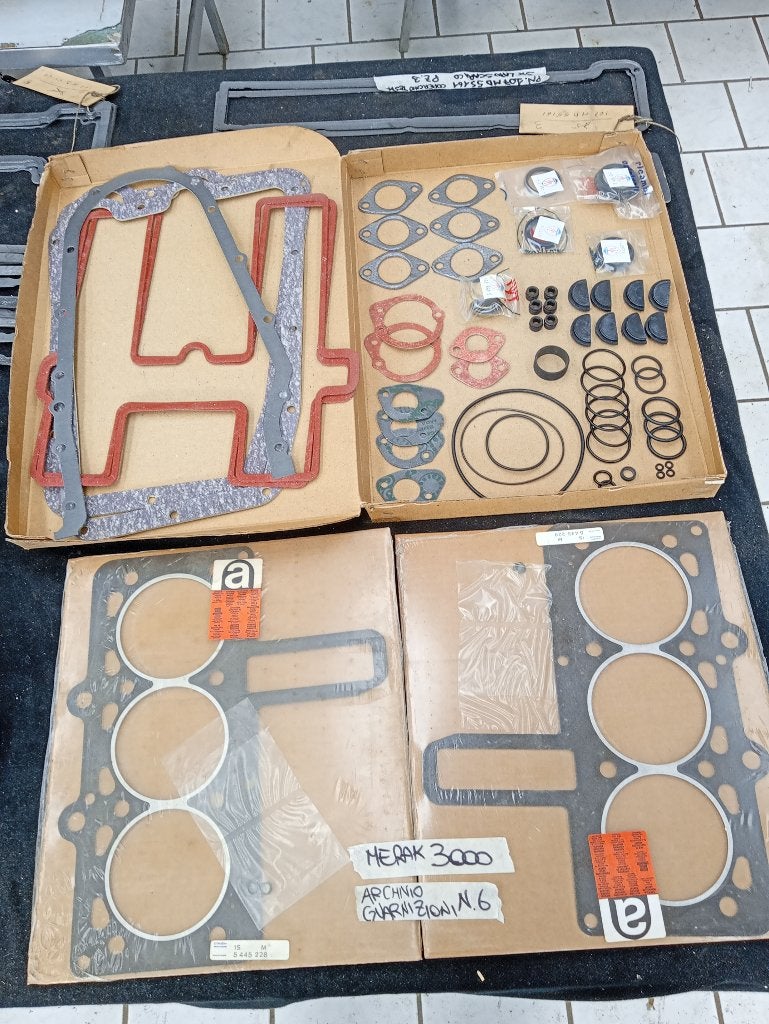 Motorpakkingset voor Maserati Merak, Auto-onderdelen, Motor en Toebehoren, Ophalen, Nieuw, Maserati